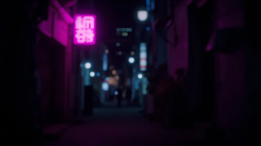 A quiet Tokyo street framed for a 4K UHD display.
