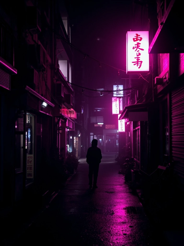 A neon Tokyo alley framed for an iPhone 17 Pro Max.